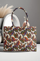 Canvas Tote Bags Golden Leaf